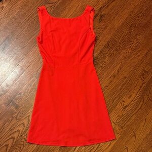 RIHOAS Vibrant Red Mini Dress